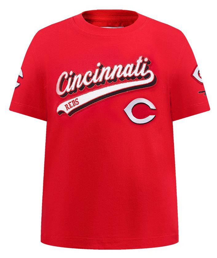 Pro Standard Youth Cincinnati Reds Red Script Tail T-Shirt product image