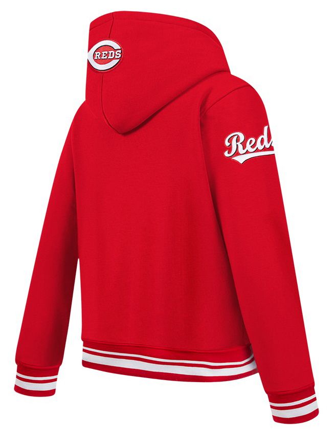 Pro Standard Youth Cincinnati Reds Red Script Tail Ribbed Fleece Hoodie product image