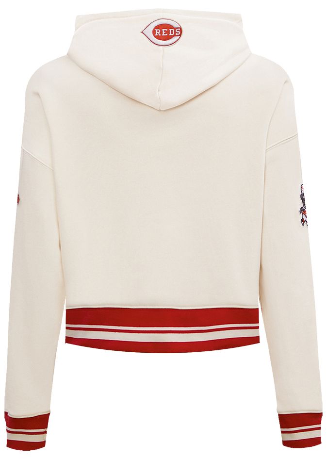 Pro Standard Women's Cincinnati Reds Retro Cropped Fleece Hoodie product image