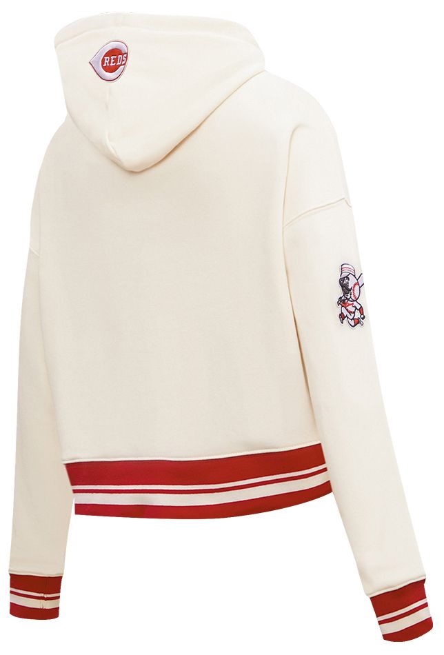Pro Standard Women's Cincinnati Reds Retro Cropped Fleece Hoodie product image