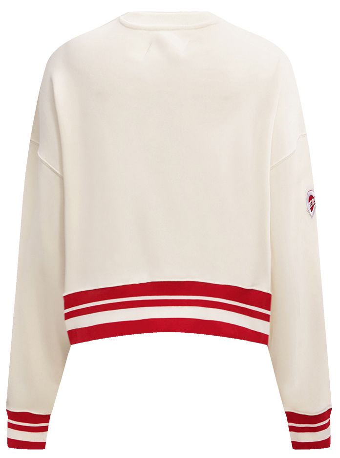 Pro Standard Women's Cincinnati Reds Retro Fleece Crew Neck Sweatshirt product image