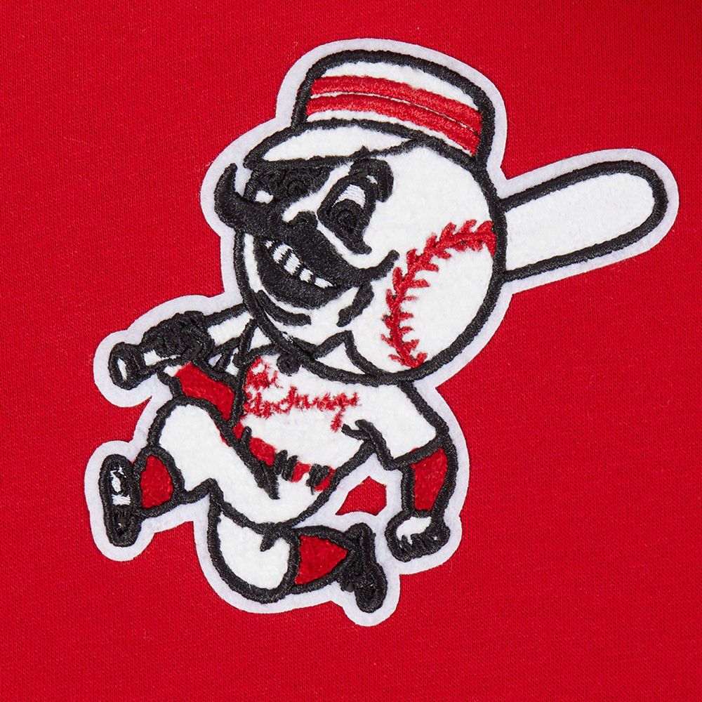 Pro Standard Boys' Cincinnati Reds Red Classic Fleece Pullover Hoodie product image