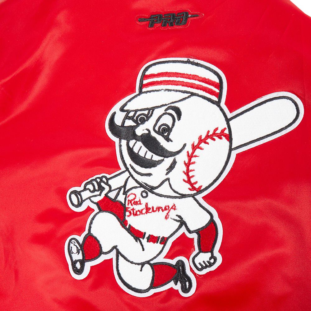 Pro Standard Boys' Cincinnati Reds Red Classic Satin Jacket product image