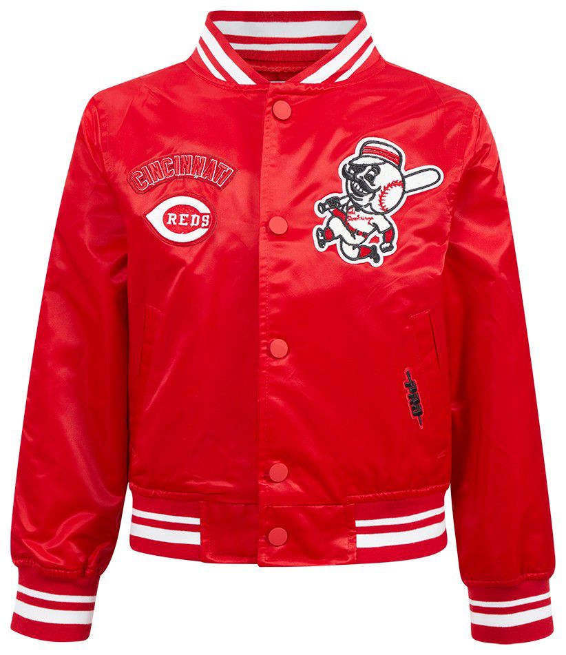 Pro Standard Boys' Cincinnati Reds Red Classic Satin Jacket product image
