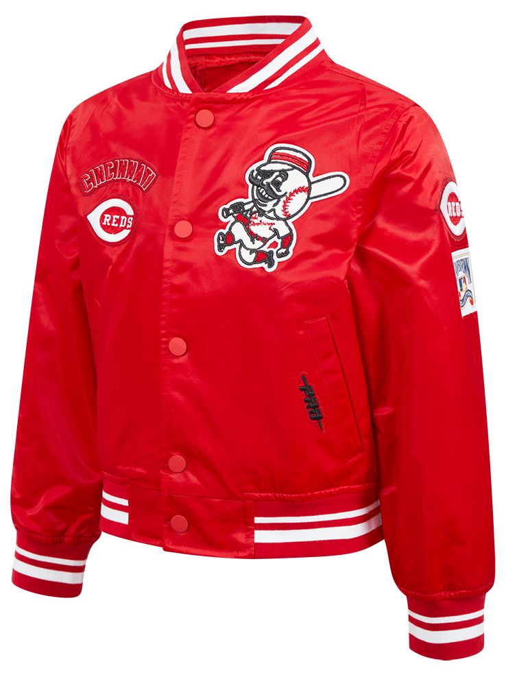 Pro Standard Boys' Cincinnati Reds Red Classic Satin Jacket product image