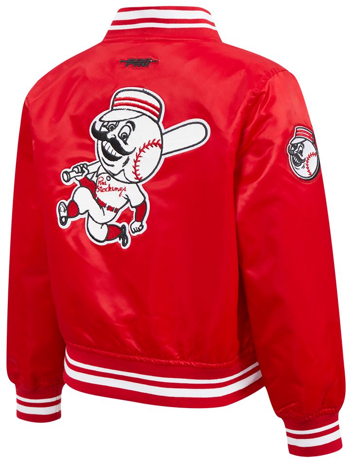 Pro Standard Boys' Cincinnati Reds Red Classic Satin Jacket product image