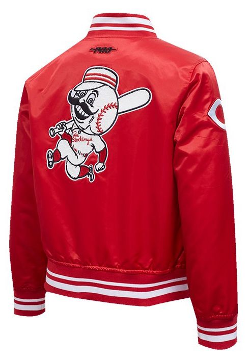 Pro Standard Boys' Cinncinati Reds Red Classic Satin Jacket product image