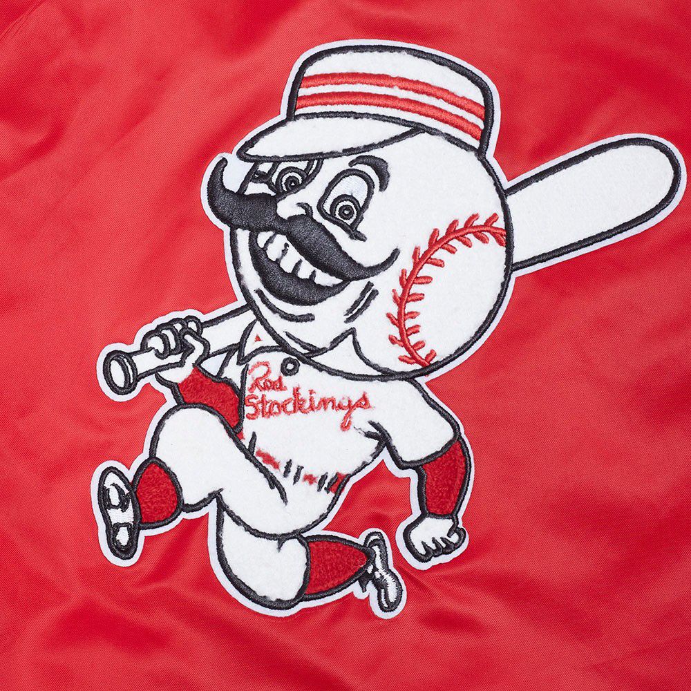 Pro Standard Boys' Cinncinati Reds Red Classic Satin Jacket product image