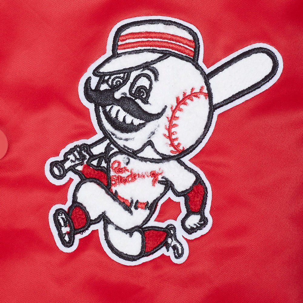 Pro Standard Boys' Cinncinati Reds Red Classic Satin Jacket product image