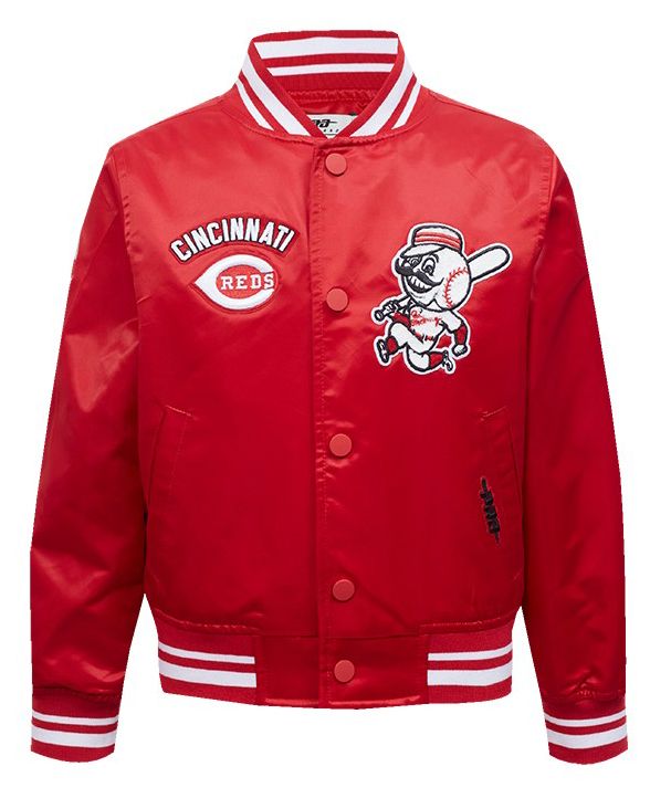 Pro Standard Boys' Cinncinati Reds Red Classic Satin Jacket product image