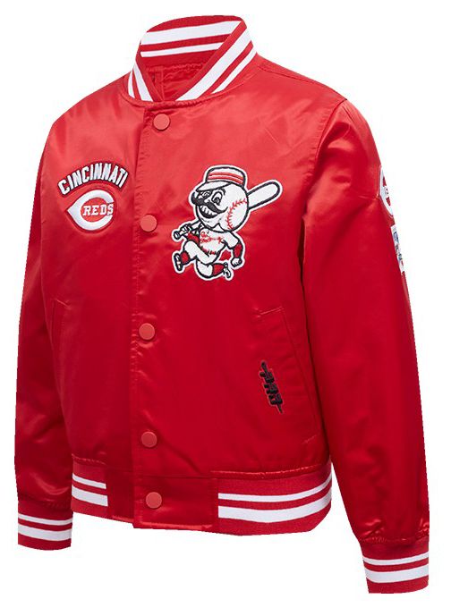 Pro Standard Boys' Cinncinati Reds Red Classic Satin Jacket product image