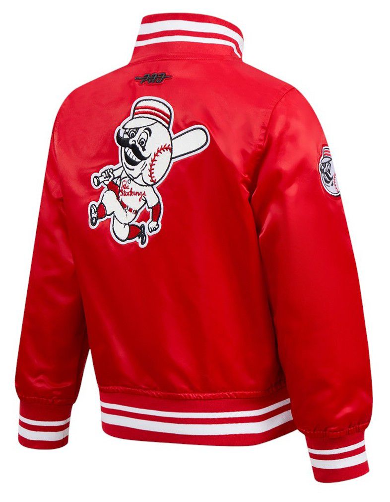 Pro Standard Toddler Cincinnati Reds Red Classic Satin Jacket product image