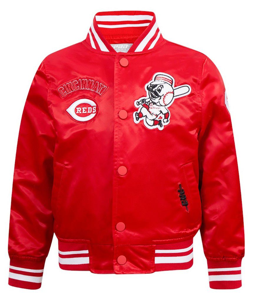 Pro Standard Toddler Cincinnati Reds Red Classic Satin Jacket product image