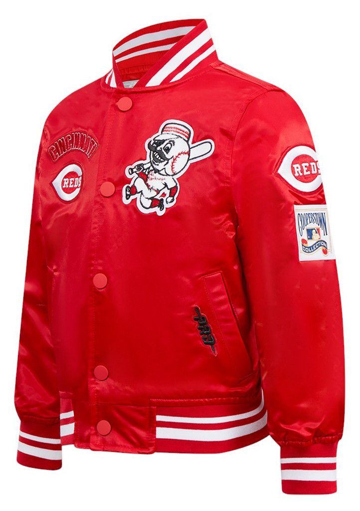 Pro Standard Toddler Cincinnati Reds Red Classic Satin Jacket product image