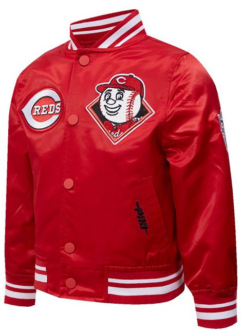 Pro Standard Toddler Cincinnati Reds Red Rib Satin Jacket product image