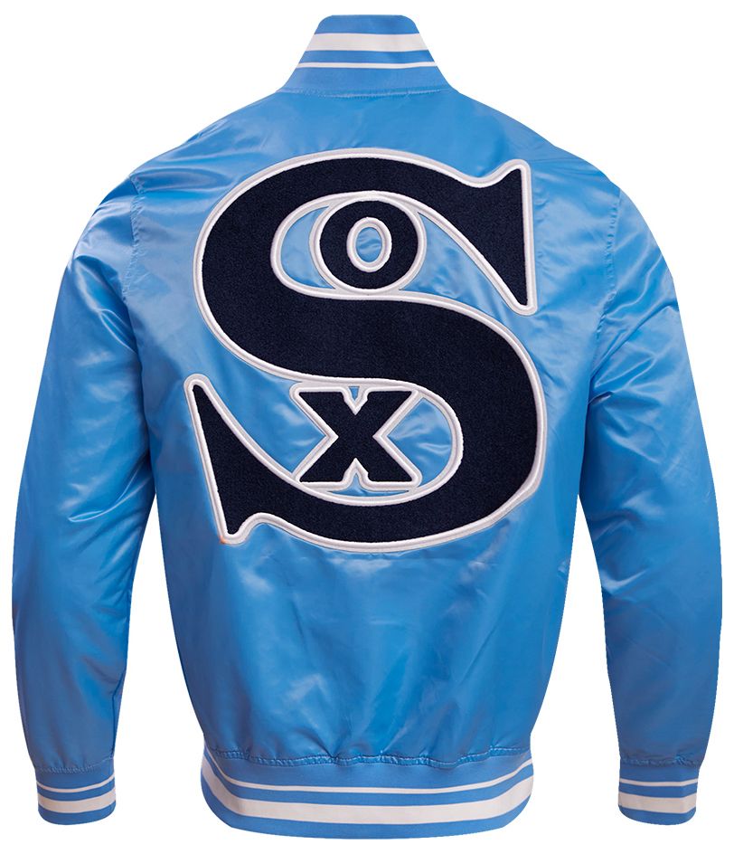 Pro Standard Men's Chicago White Sox Retro Rib Satin Jacket product image