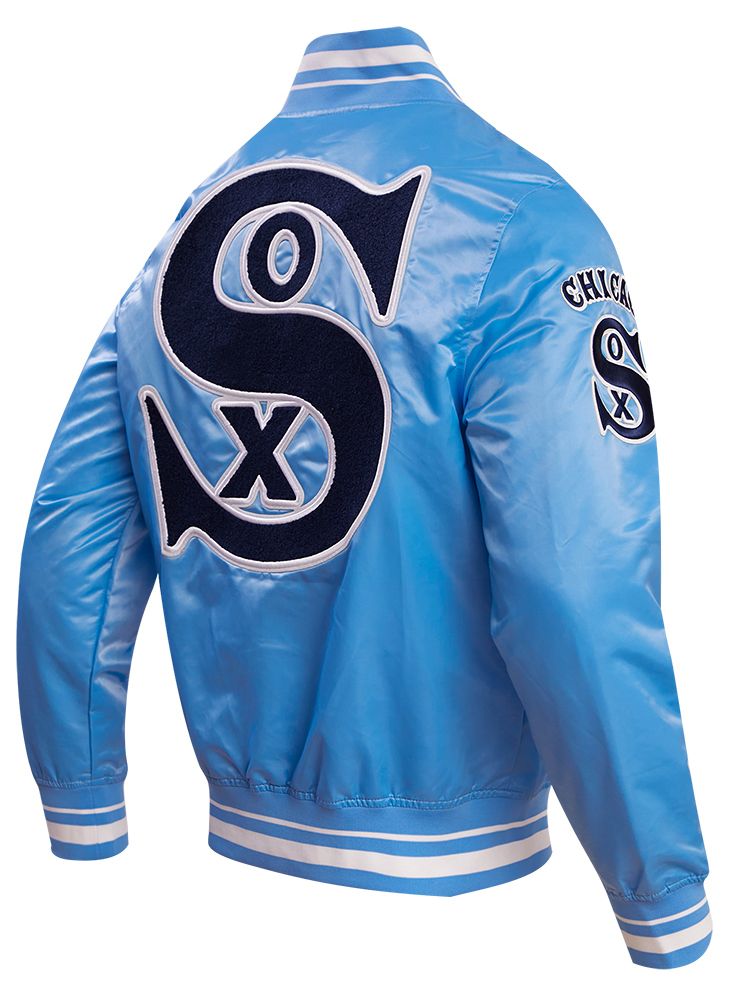Pro Standard Men's Chicago White Sox Retro Rib Satin Jacket product image
