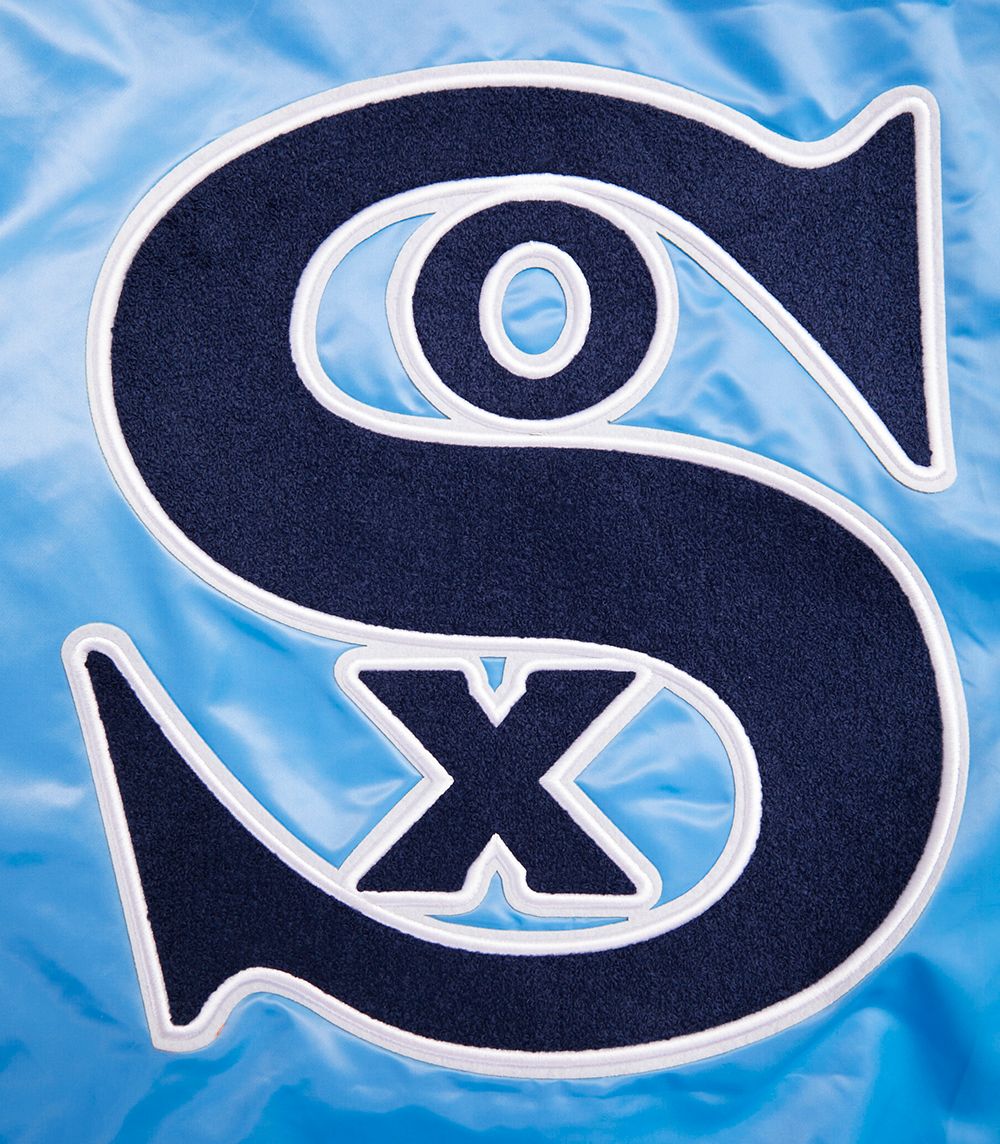Pro Standard Men's Chicago White Sox Retro Rib Satin Jacket product image