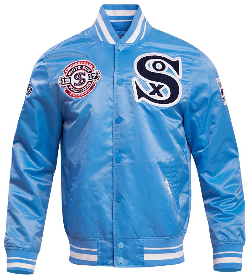 Pro Standard Men's Chicago White Sox Retro Rib Satin Jacket product image