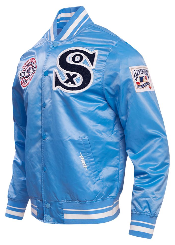 Pro Standard Men's Chicago White Sox Retro Rib Satin Jacket product image