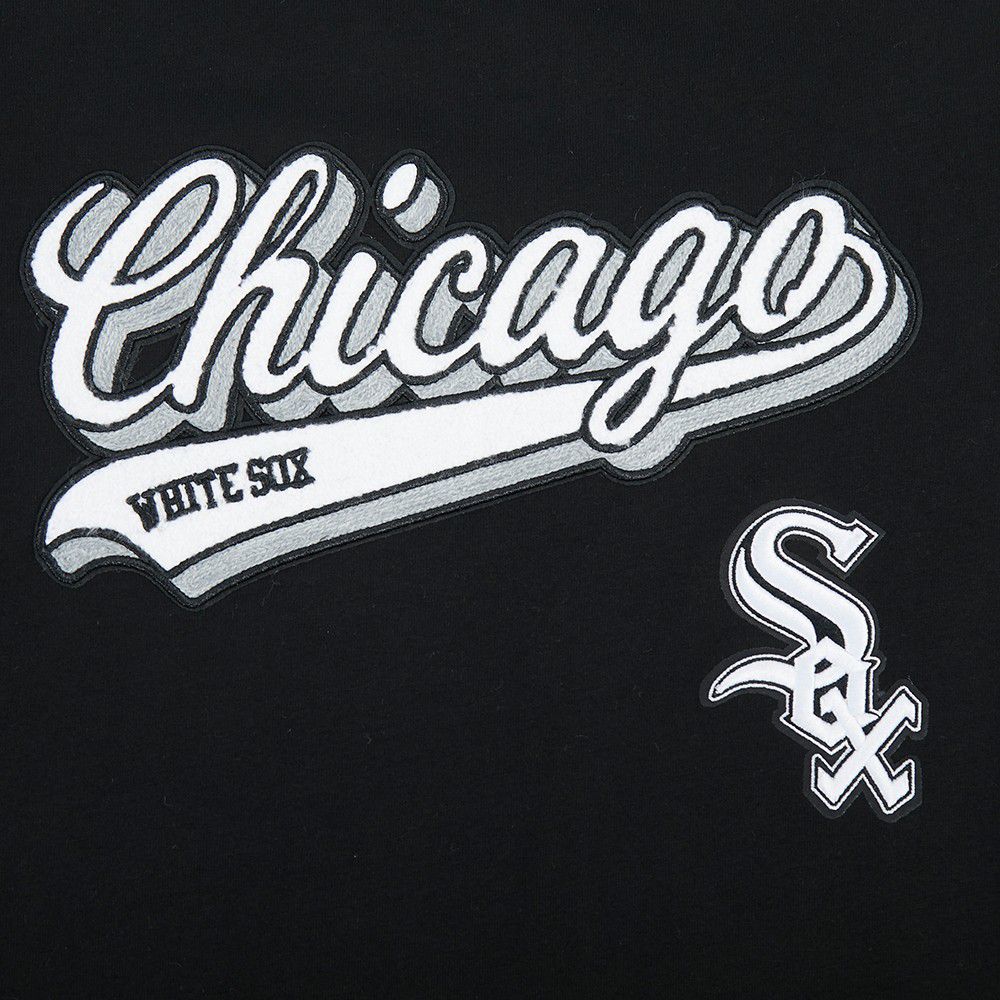 Pro Standard Youth Chicago White Sox Black Script Tail T-Shirt product image