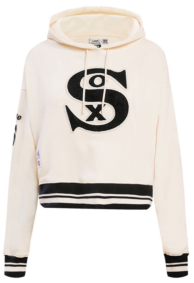 Pro Standard Women's Chicago White Sox Retro Cropped Fleece Hoodie product image