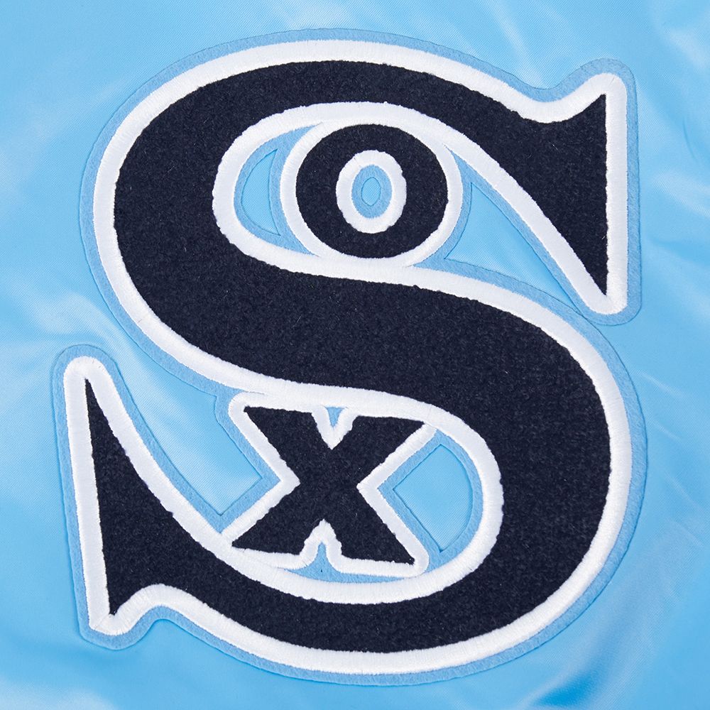 Pro Standard Boys' Chicago White Sox Blue Classic Satin Jacket product image