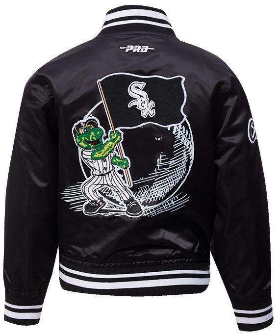 Pro Standard Toddler Chicago White Sox Black Satin Jacket product image