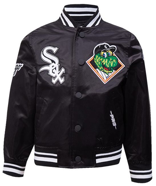 Pro Standard Toddler Chicago White Sox Black Satin Jacket product image
