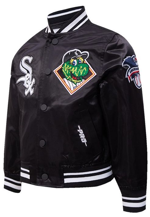 Pro Standard Toddler Chicago White Sox Black Satin Jacket product image