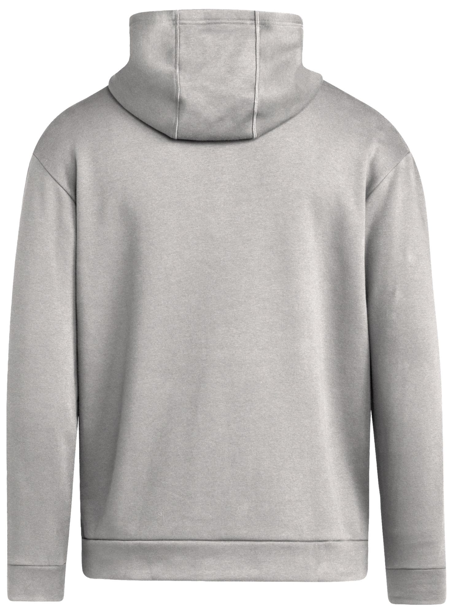 adidas Men's Kansas Jayhawks Gray Core Fleece Hoodie product image