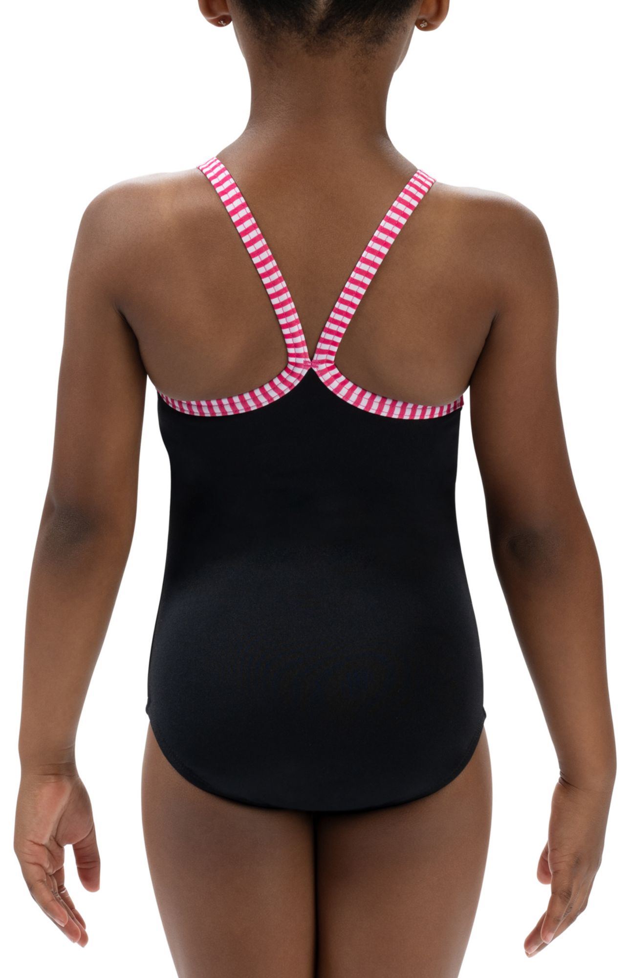 Dolfin Little Girls' Uglies Solid V-Back One-Piece Swimsuit product image