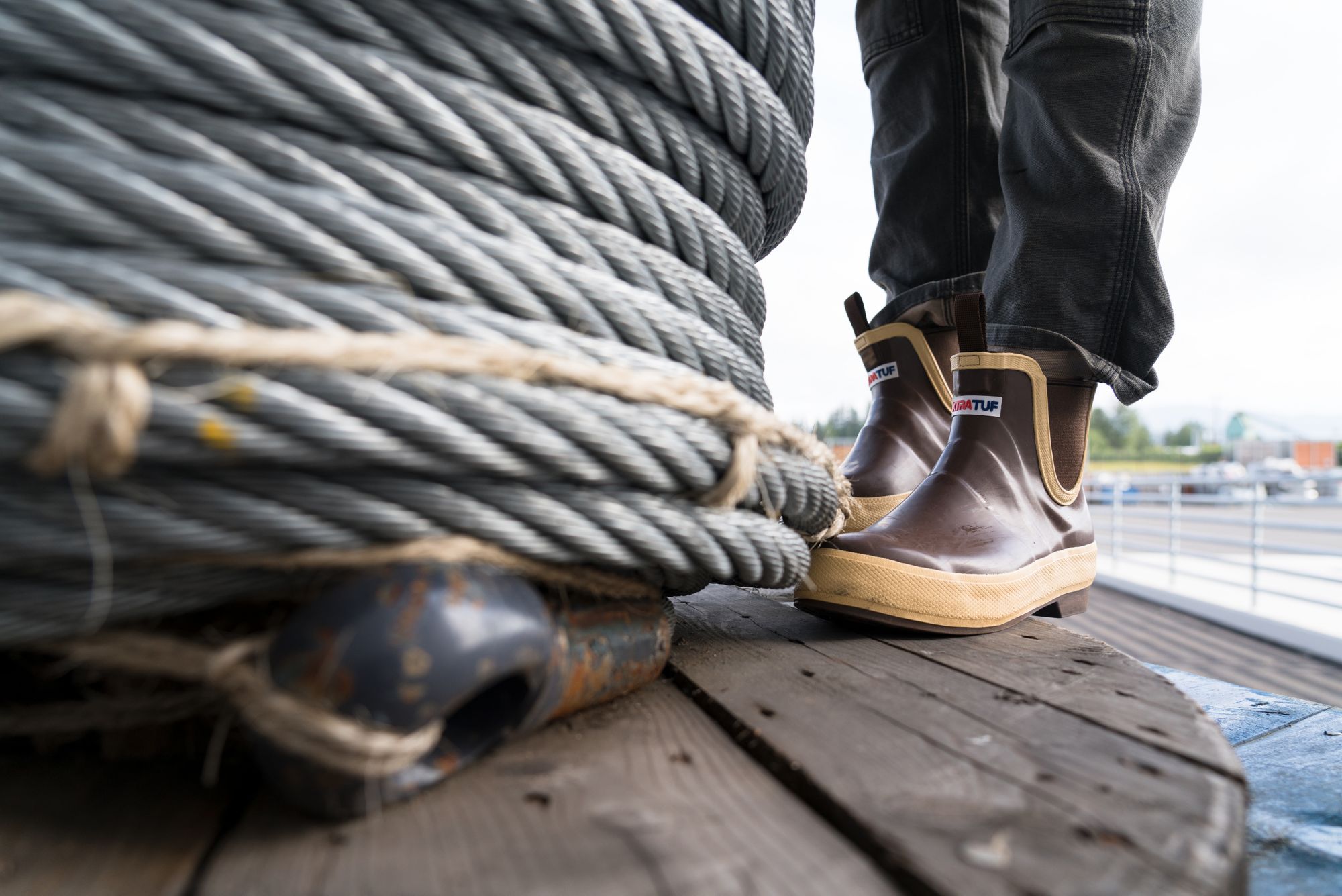 XtraTuf Men's 6" Legacy Ankle Deck Boots product image