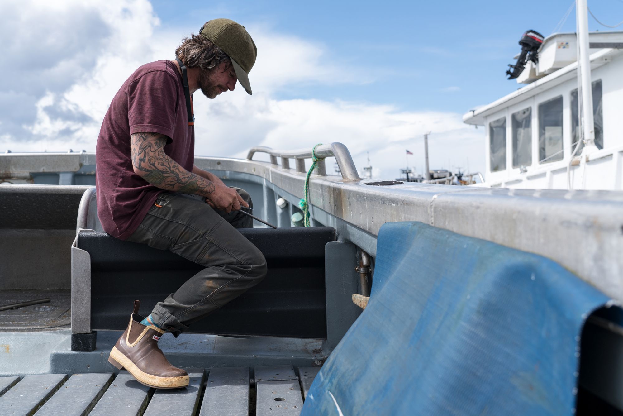 XtraTuf Men's 6" Legacy Ankle Deck Boots product image