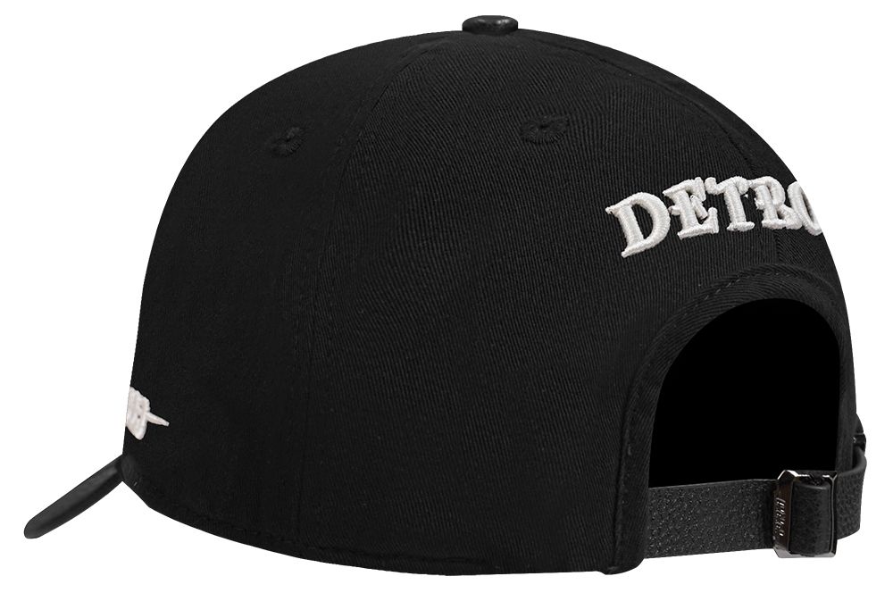 Pro Standard Adult Detroit Tigers Cream Wool Strapback Hat product image