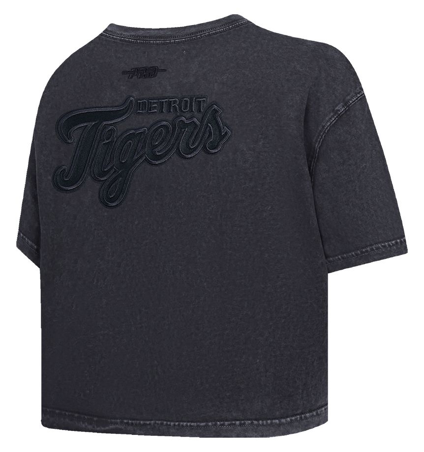 Pro Standard Women's Detroit Tigers Black Washed Classic T-Shirt product image