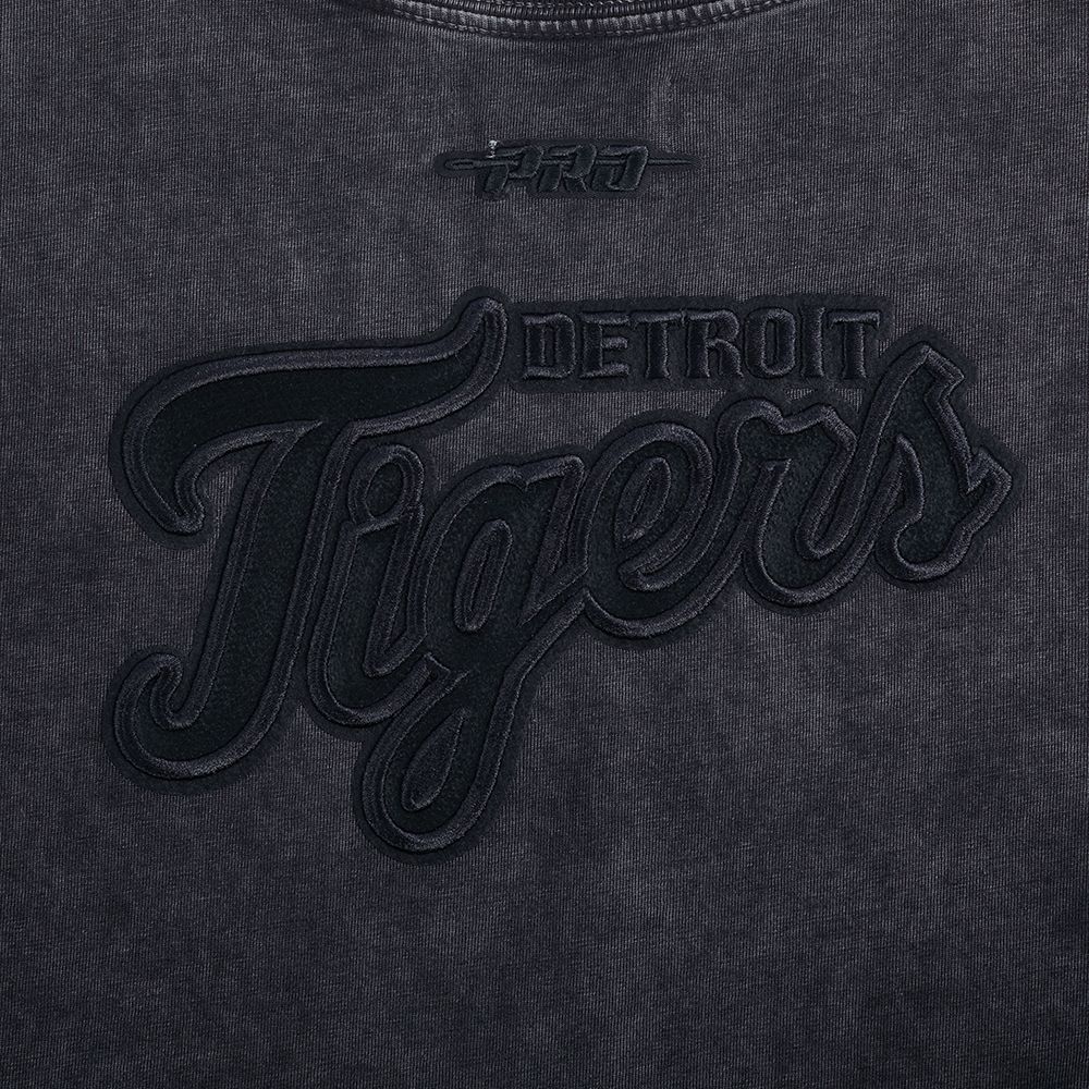 Pro Standard Women's Detroit Tigers Black Washed Classic T-Shirt product image