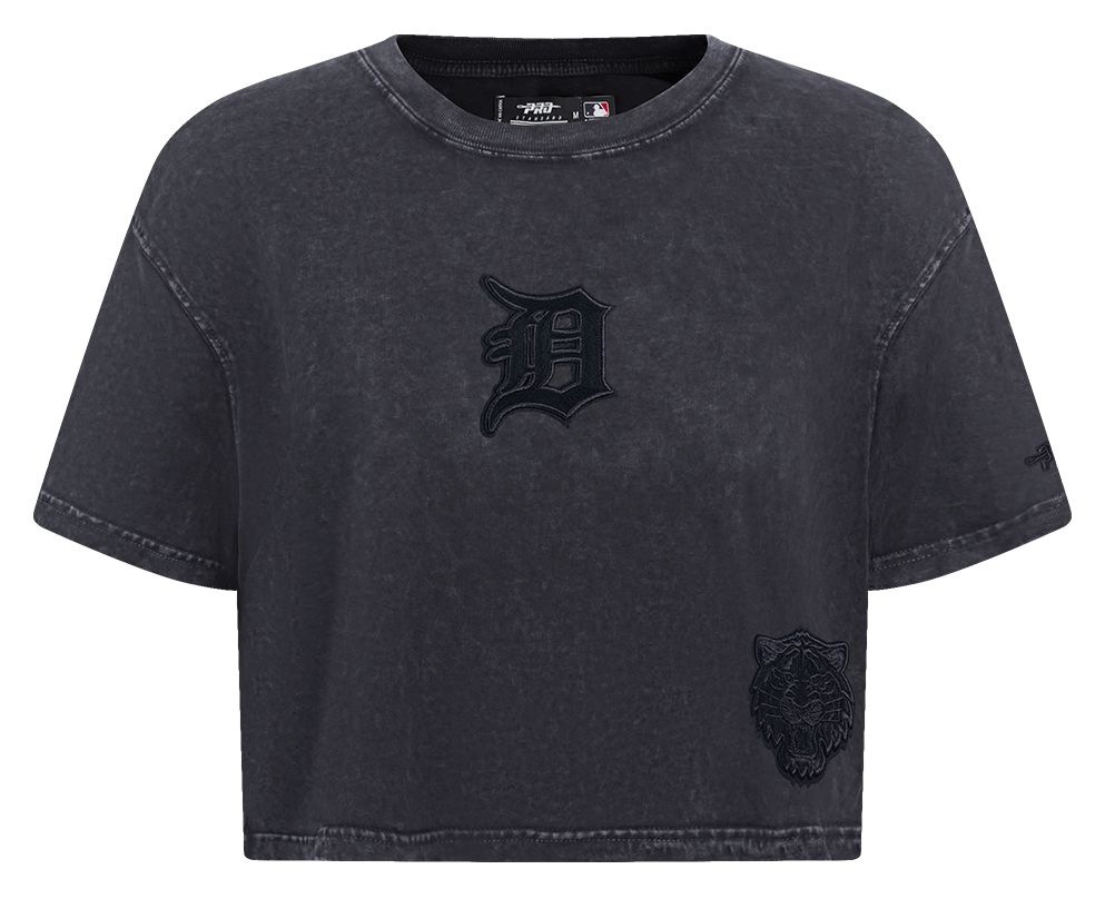 Pro Standard Women's Detroit Tigers Black Washed Classic T-Shirt product image