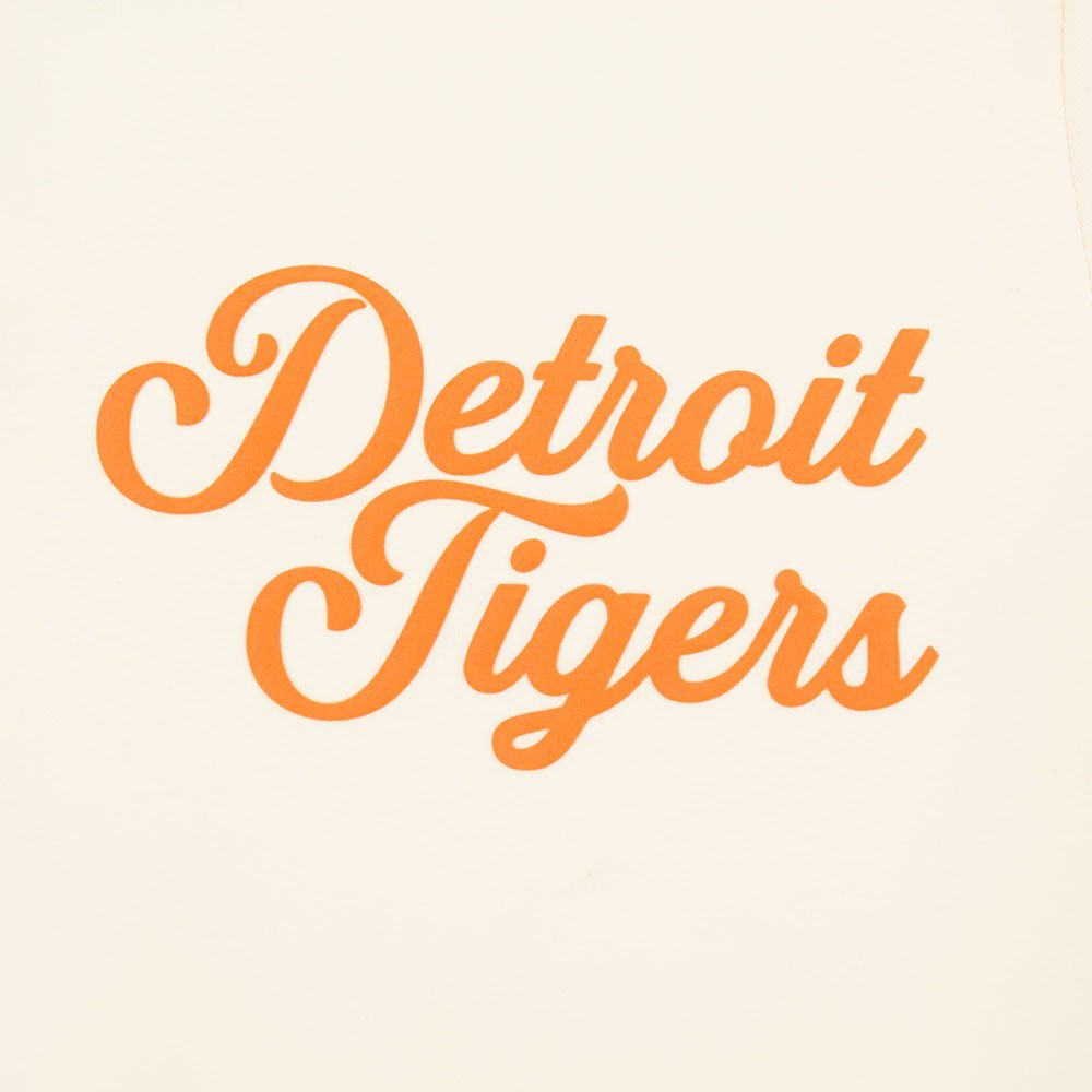 Pro Standard Women's Detroit Tigers Cream Ringer Souvenir T-Shirt product image