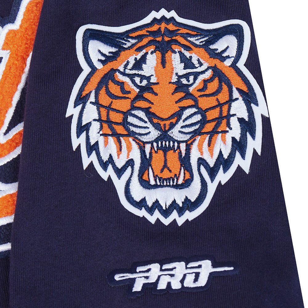Pro Standard Youth Detroit Tigers Midnight Navy Script Tail T-Shirt product image