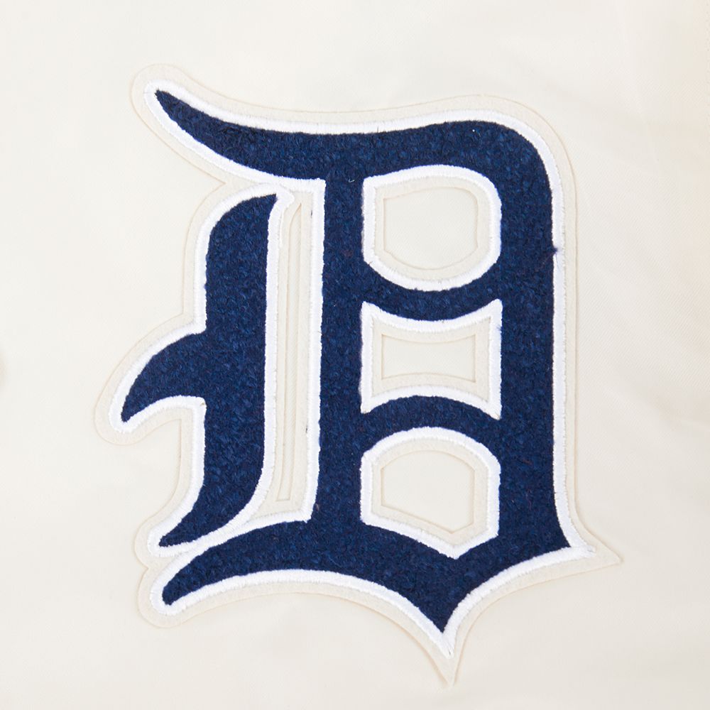 Pro Standard Youth Detroit Tigers Cream Classic Satin Jacket product image