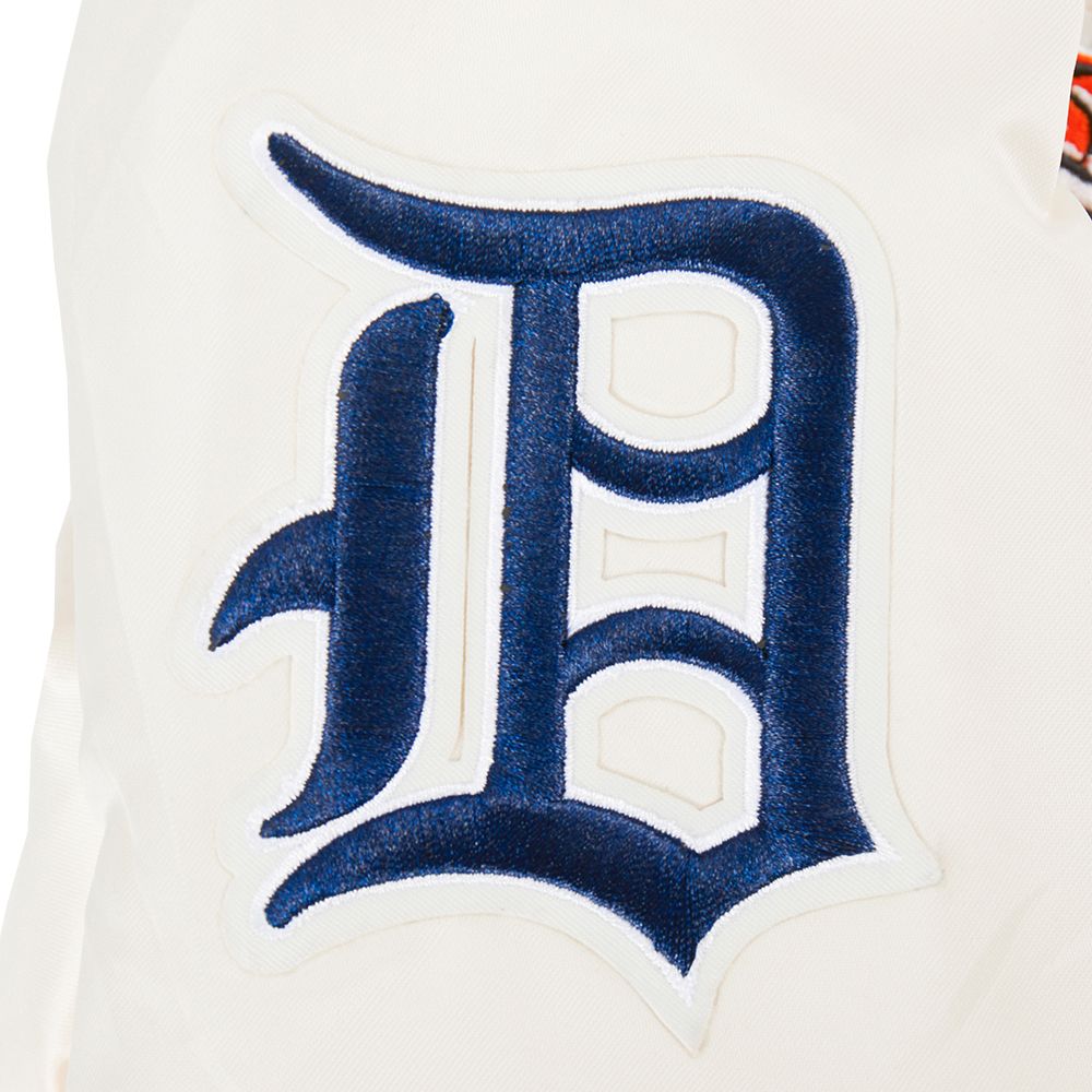 Pro Standard Youth Detroit Tigers Cream Classic Satin Jacket product image
