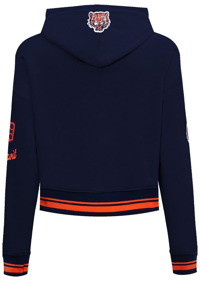 Pro Standard Women's Detroit Tigers Retro Cropped Fleece Hoodie product image