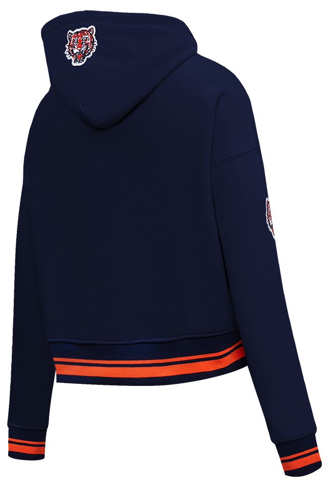 Pro Standard Women's Detroit Tigers Retro Cropped Fleece Hoodie product image