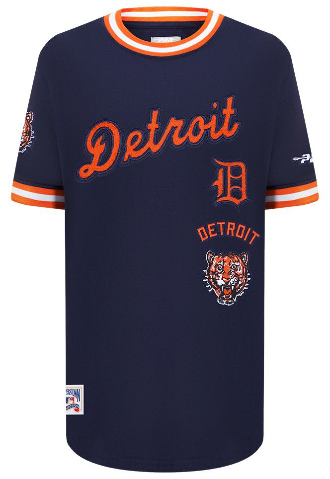 Pro Standard Boys' Detroit Tigers Navy Classic Retro T-Shirt product image