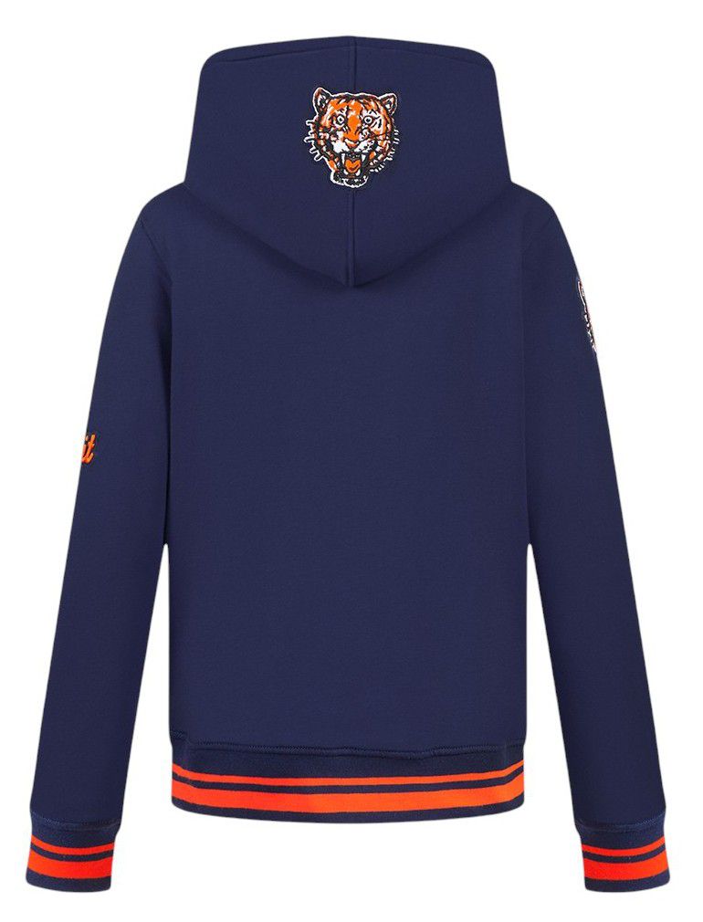 Pro Standard Boys' Detroit Tigers Navy Classic Fleece Pullover Hoodie product image