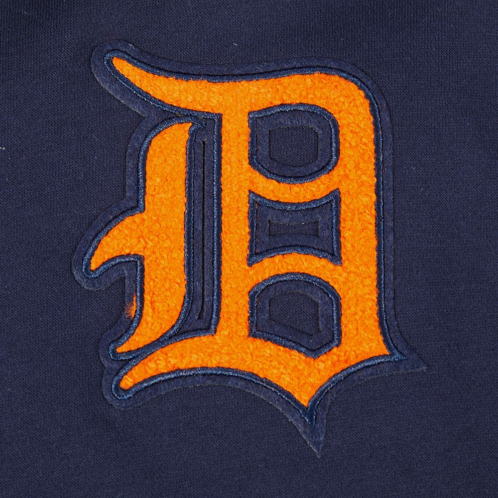 Pro Standard Boys' Detroit Tigers Navy Classic Fleece Pullover Hoodie product image