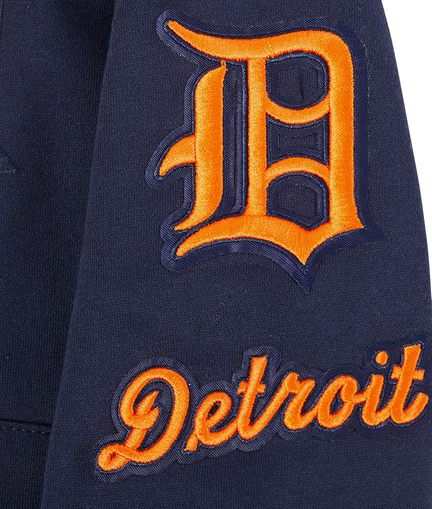 Pro Standard Boys' Detroit Tigers Navy Classic Fleece Pullover Hoodie product image
