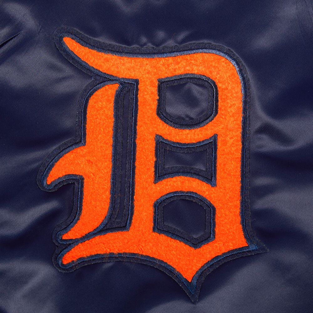 Pro Standard Toddler Detroit Tigers Navy Classic Satin Jacket product image