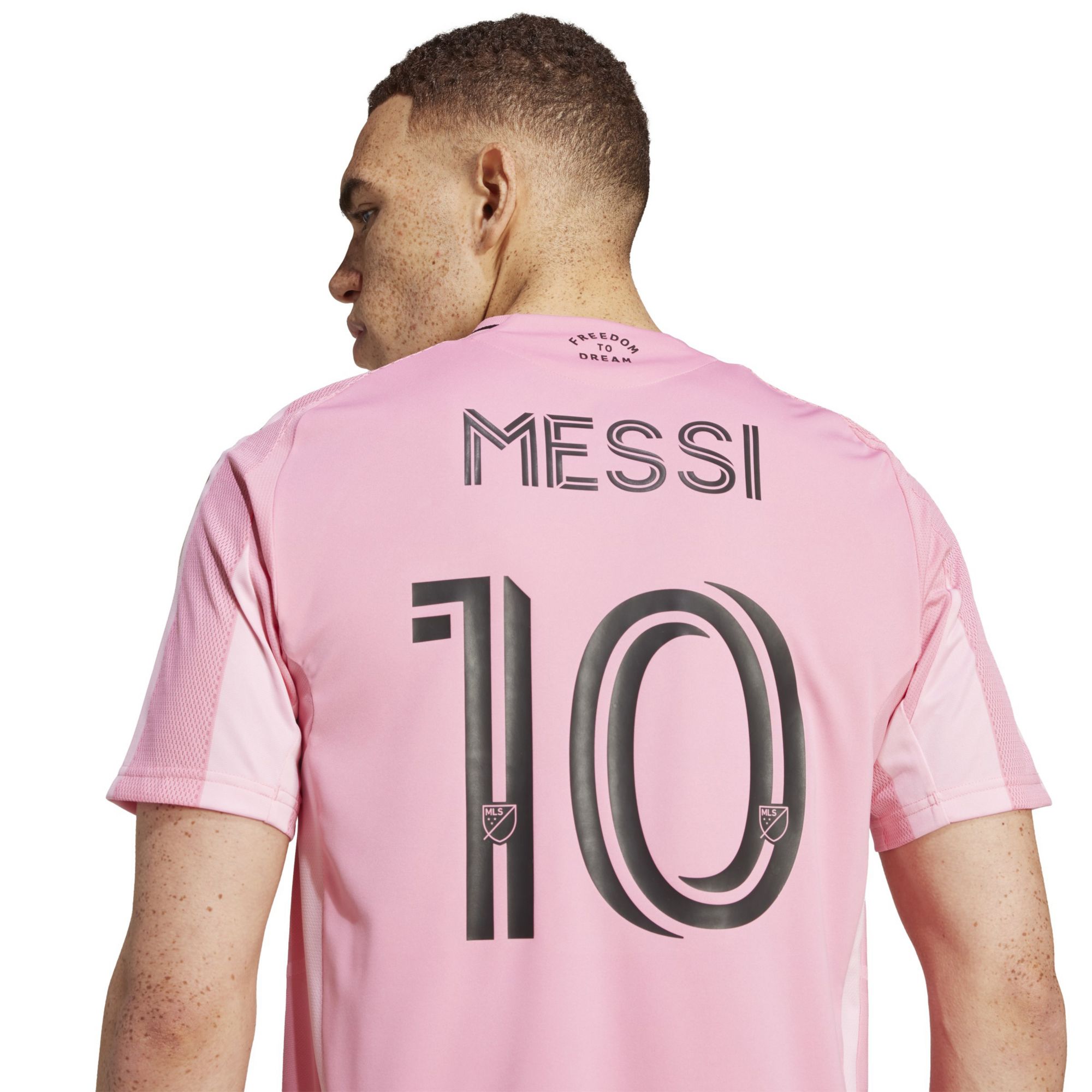 adidas Men's Inter Miami CF Pink Lionel Messi #10 Home Authentic Jersey product image
